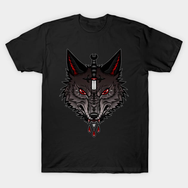 IMPALED🗡️ T-Shirt by 🫀🗡️VEXED VULPES🗡️🫀